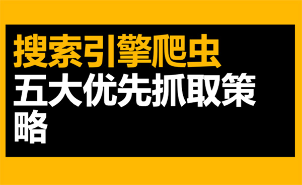 「湛江SEO」百度蜘蛛是使用什么策略抓取网站的